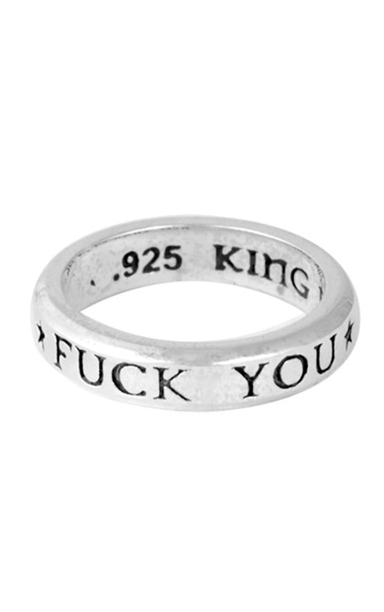 king baby fuck you ring