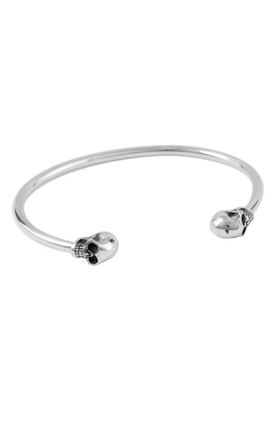 Women's Thin Skull Cuff