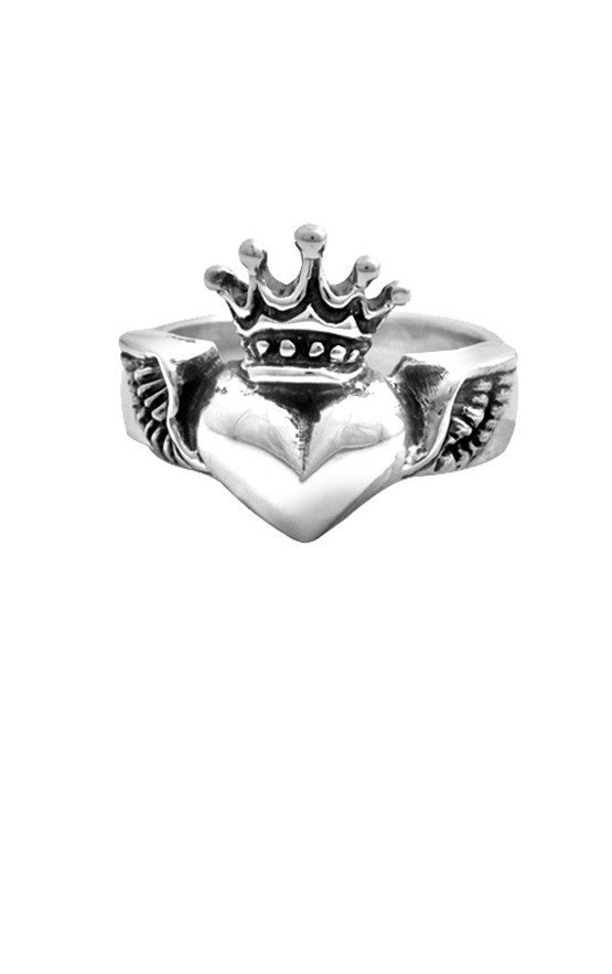 Winged Heart Ring
