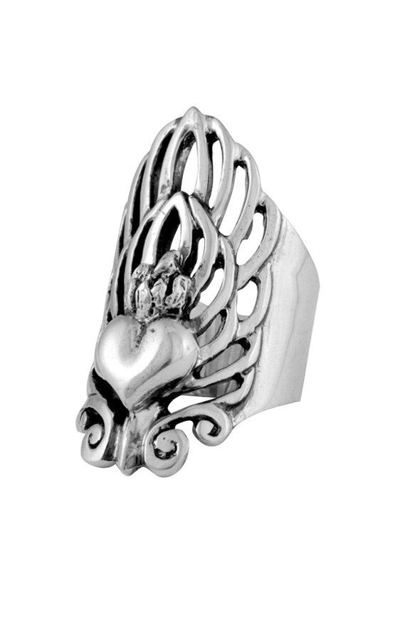 Sacred Heart Finger Ring