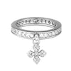 king baby womens cross ring