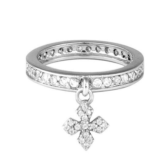 king baby womens cross ring