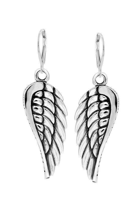 king baby wing earrings